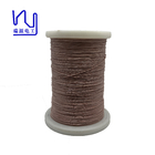 Silk Covered Insulated Ustc Litz Wire Solid Nylon Uew Ployester Magnet For Transformer