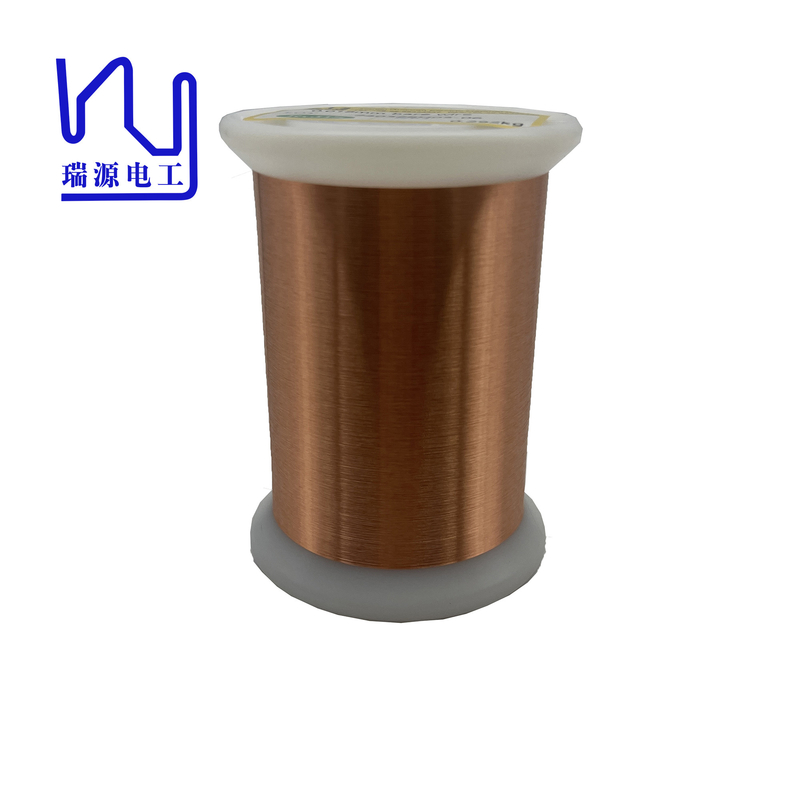 Ultra Fine Solid Copper Wire 0.018mm Natural Color Enameled Electrical Conductor Solution