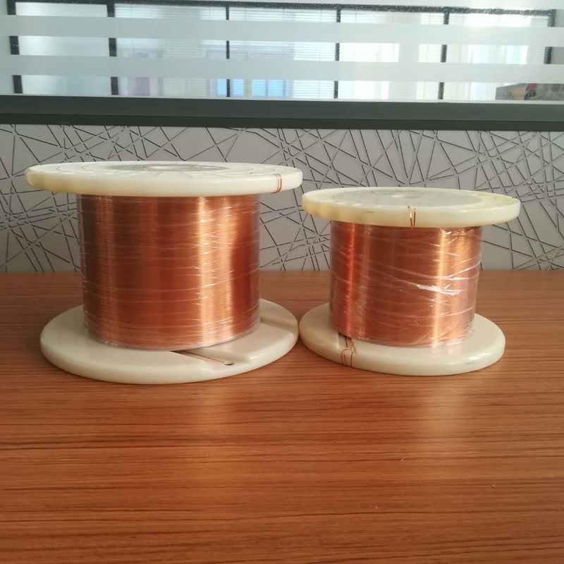 EI / AIWJ 220 Grade 1.1mm*0.9mm Rectangular Enameled Copper Wire Flat Winding Wire
