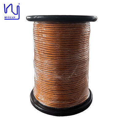2UEW/H 0.1X1500 Solid Taped Litz Wire High-Frequency Enameled Copper Magnet Wire for Transformers