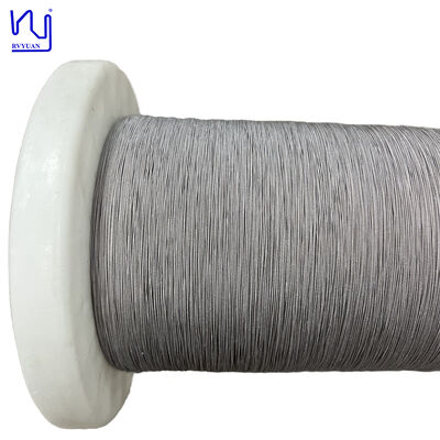 2UDTC-F 0.07mmX540 Strands Enameled Copper Natural Silk Served Litz Wire Magnet Litz Wire