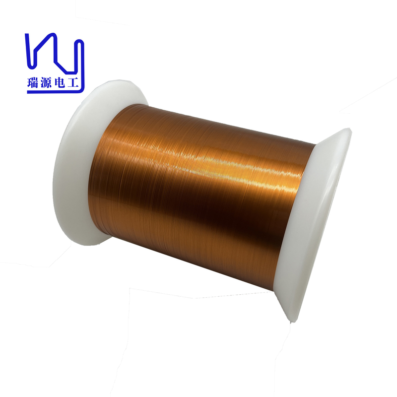 Flat Enameled Rectangular Copper Wire Super Thin High Temperature