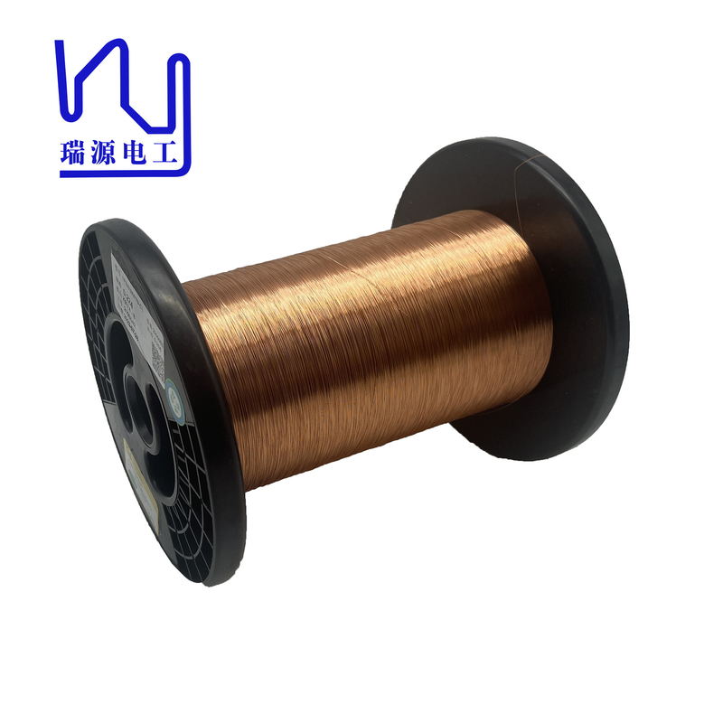 2UEW155 0.22mm Solderable Enameled Copper Wire Solid Conductor