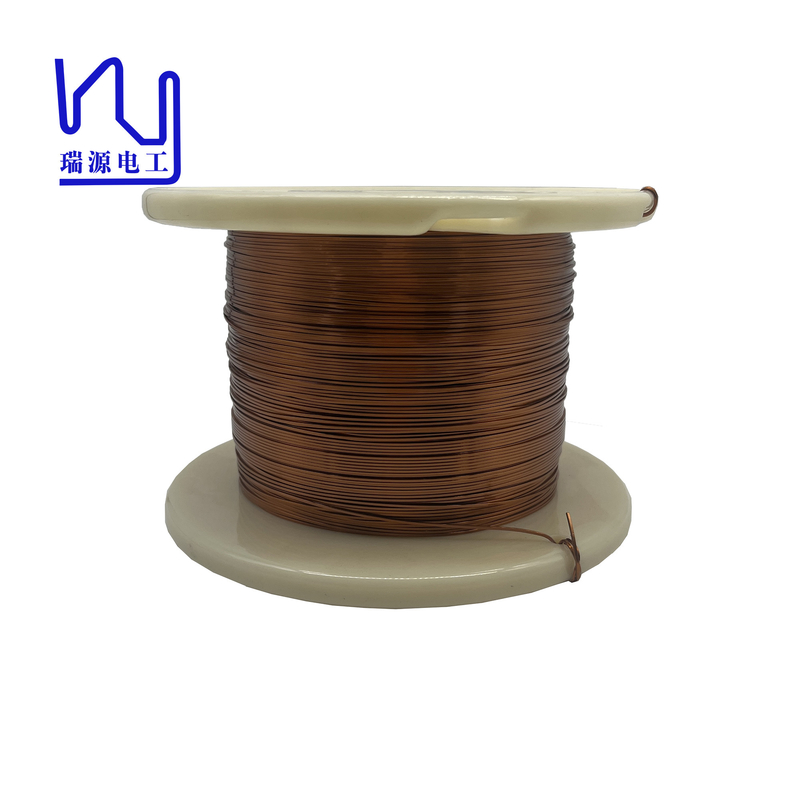 High Quality Flat / Rectangular Magnet Wire 220 Degree Enamel Coated Copper Wire