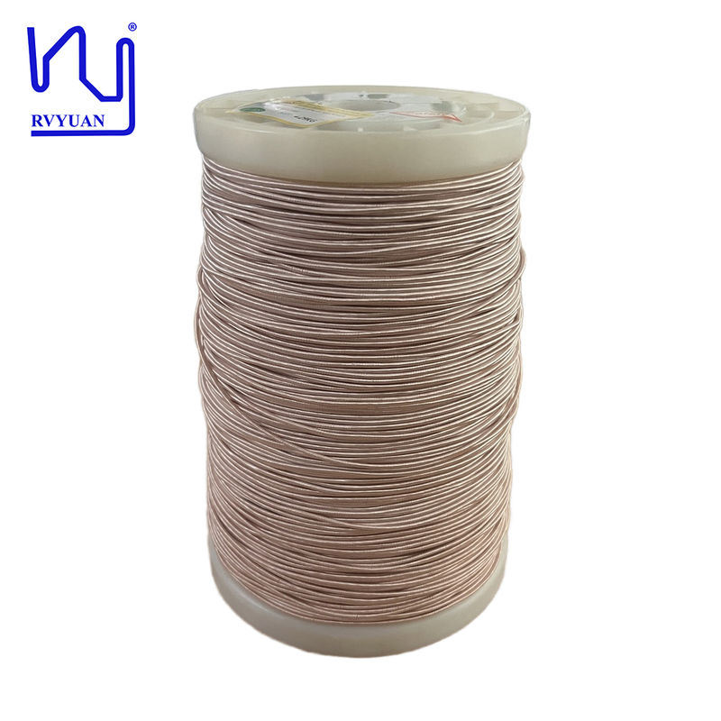 Customizable 0.071mm* 250 Strands USTC Silk Covered Insulated Litz Copper Wire