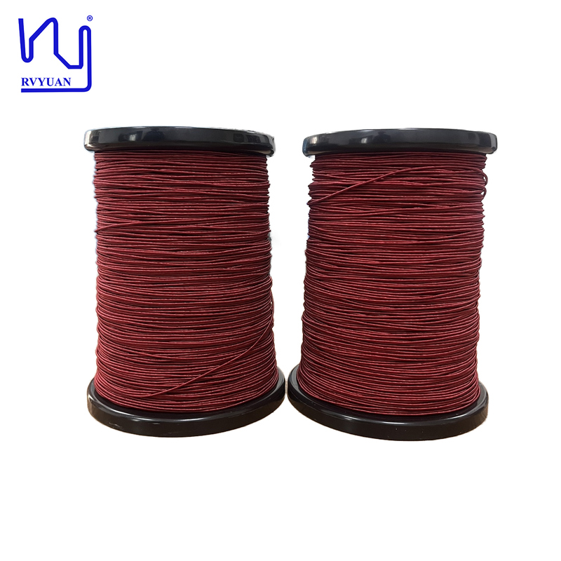 0.08 Dia Enameled Copper wire Wire Silk covered Litz Wire 270 strands Copper Conductor Solid