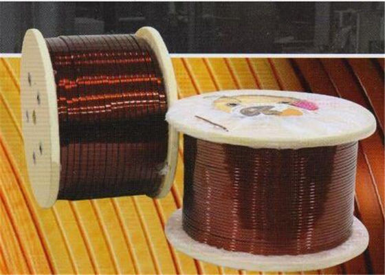 Fil rectangulaire émaux par AIW du fil de cuivre plat 2.0mm 3mm 4mm