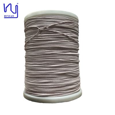 Custom 120STRANDS / 0,10 mm Nylon a servi du fil Litz pour les transformateurs de puissance