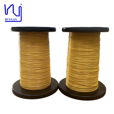 Custom ftiw 0,21 mm * 7 ETFE Isolation Téflon Strand Litz fil pour le transformateur