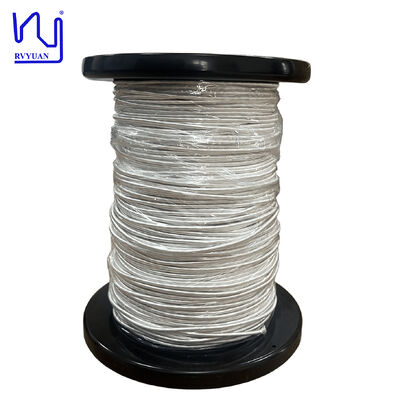 Fil de Litz recouvert de soie naturelle 2USTC 0,03x4000, fil de Litz à simple ou double service