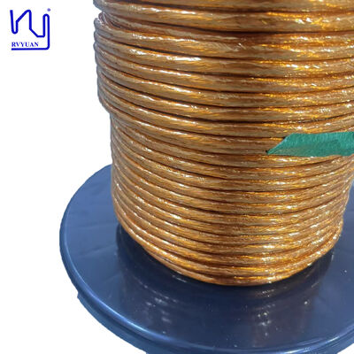 2UEW-H-F 0,32 mm x 156 brins Fil Litz rubané PI haute tension avec une tension de claquage de 6000 V pour systèmes de sécurité NEV