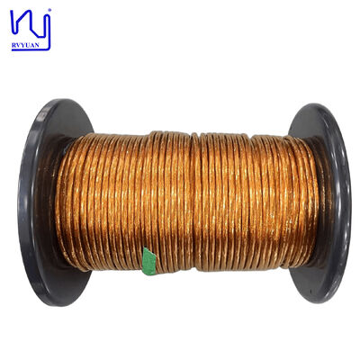 156 brins de fil Litz PI rubané de 0,32 mm avec une tension de claquage de 6000 V pour une efficacité haute fréquence