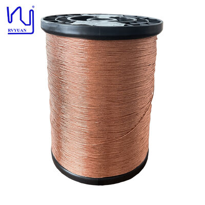 1UEW-H 0.1mm AWG38 60 brins fil Litz émaillé pour bobinages de transformateur avec température max de 180°C