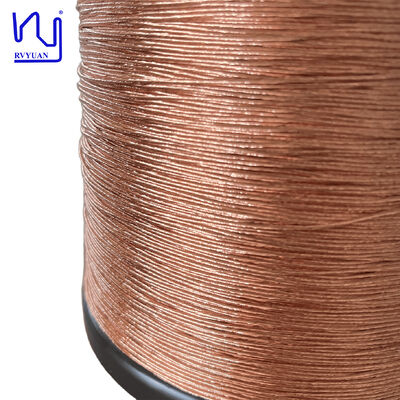 Température maximale 180°C Diamètre de fil 0,1 mm Fil Litz en cuivre à 60 brins pour applications haute fréquence