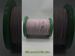 Ruiyuan 40 fils d'A.W.G. a servi le fil émaux à haute tension en nylon de Litz d'en cuivre