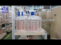 Le fil d'aimant de PolyurethaneSoldering a émaillé le fil de enroulement de cuivre