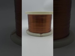 Fil de cuivre émaillé rectangulaire isolé 1 mm Température 220C Certifié ROHS/UL/SGS