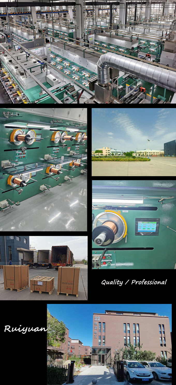 Class 220 0.2mm×1.0mm Enameled Flat Magnet Wire product photo